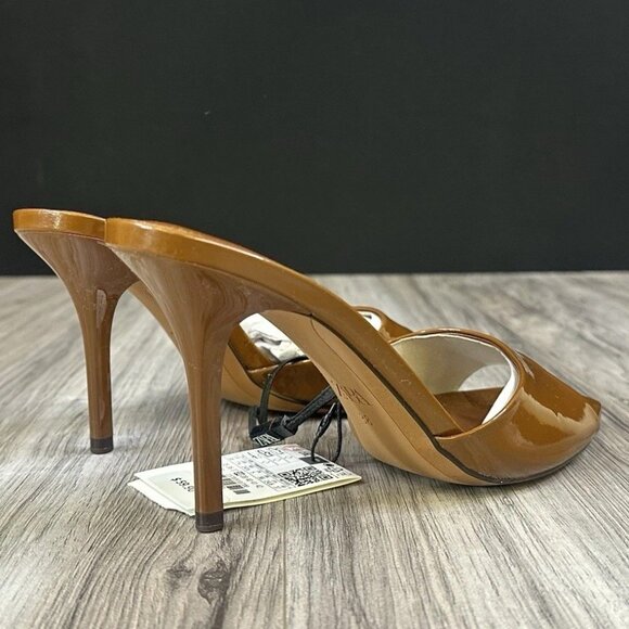 ZARA Patent Leather Stilleto Heeled sandals - Picture 6 of 10